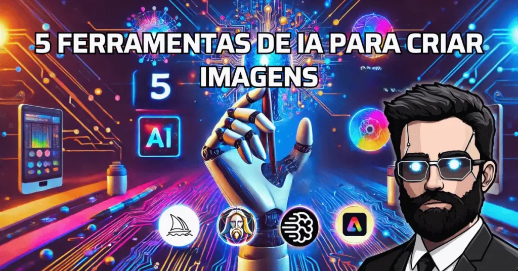 5 Ferramentas de IA para Criar Imagens